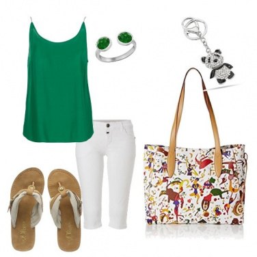 Outfit Verde smeraldo