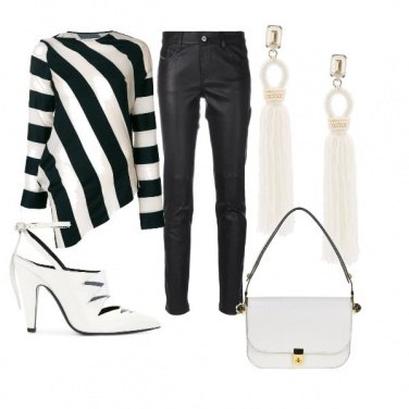 Outfit Bianco e nero