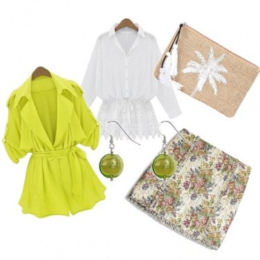 Outfit Verde Limone