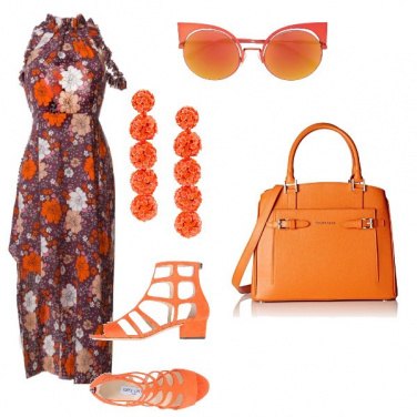 Outfit In ufficio colorata