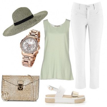 Outfit Soft green
