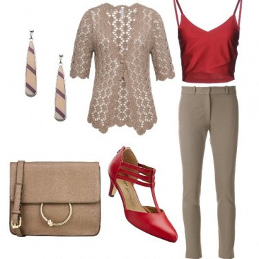 Outfit Una nota di rosso
