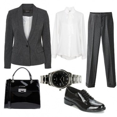Outfit Una donna al maschile
