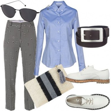 Outfit Vichy dal mood maschile