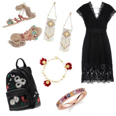 Outfit Zainetto di pelle