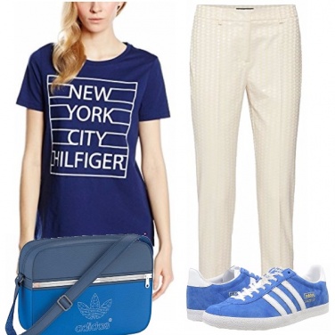 Outfit Blue school