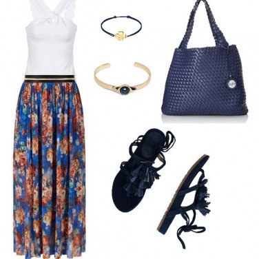 Outfit L\'eleganza del blue