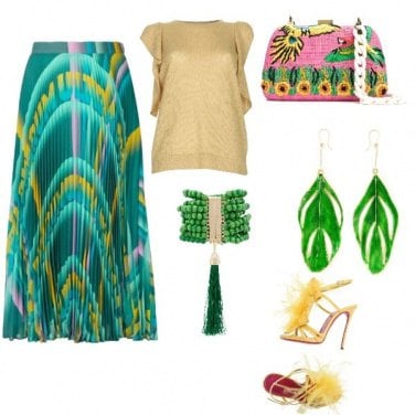Outfit Luxury Green