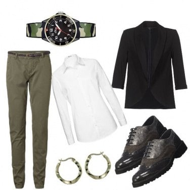 Outfit Green army