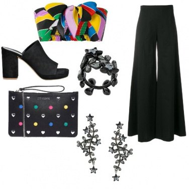 Outfit Crop top chic