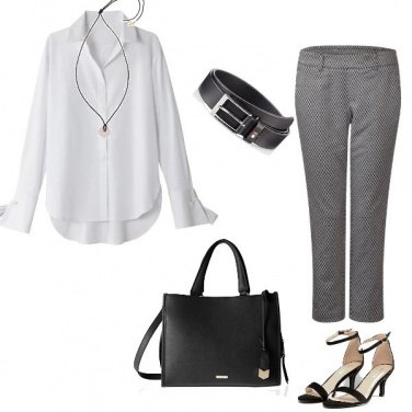 Outfit Competizione, una donna al maschile