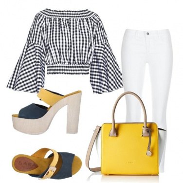 Outfit Tocchi di giallo
