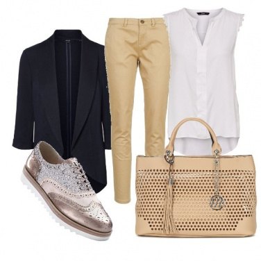 Outfit Look maschile ma chic