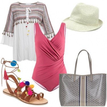 Outfit Etnico da spiaggia