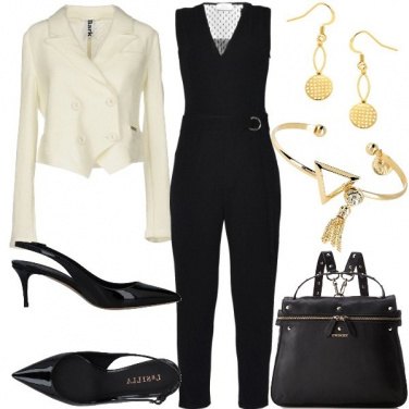 Outfit Tuta chic