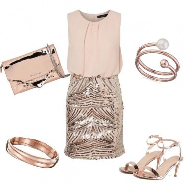 Outfit Oro rosa