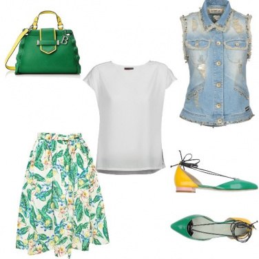 Outfit La dea del colore....Elena