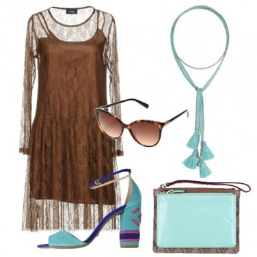 Outfit I particolari acquamarina