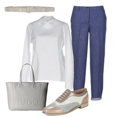 Outfit A lavoro con la stringata