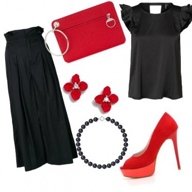 Outfit I love red