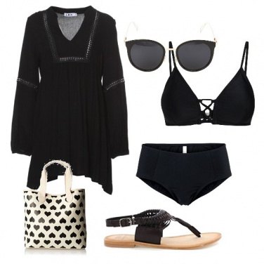 Outfit Eleganza in spiaggia