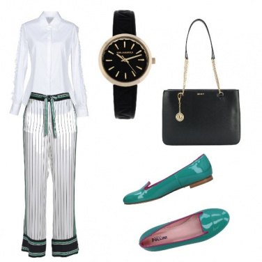 Outfit Un po\' androgina, ma con femminilità