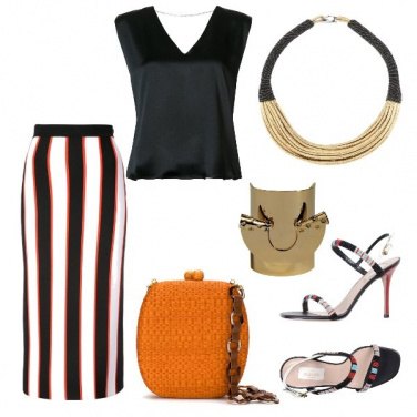 Outfit Uno stile africano