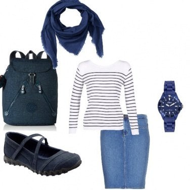 Outfit In blu