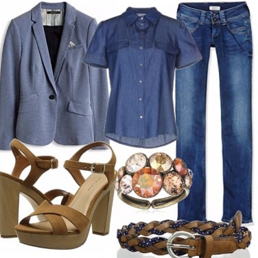 Outfit L\'eleganza del jeans