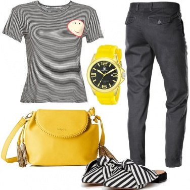 Outfit Righe al maschile
