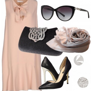 Outfit Bon ton in rosa
