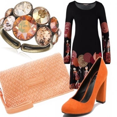 Outfit Fashion in orange