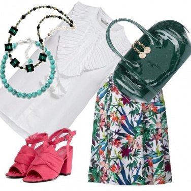 Outfit La camicia bianca