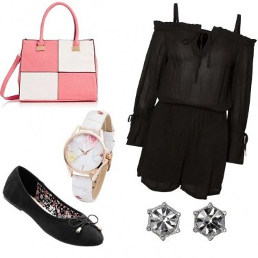 Outfit Borsa a scacchi
