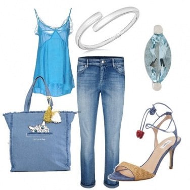 Outfit Jeans e canotta