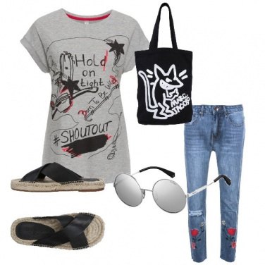 Outfit Estate scialla