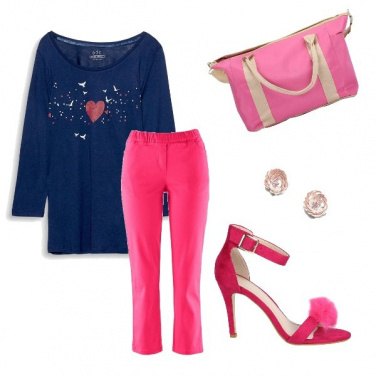 Outfit Non solo rosa