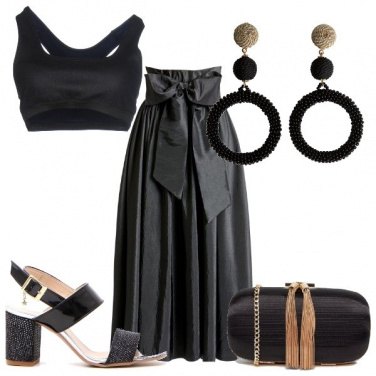Outfit Crop top per una cerimonia