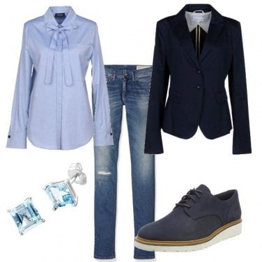 Outfit Giacca e mocassini