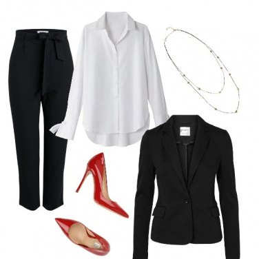 Outfit Maschile con fiocco