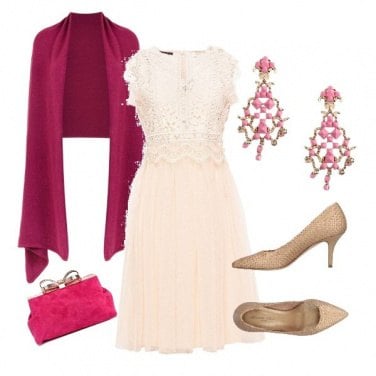 Outfit Soffio rosa