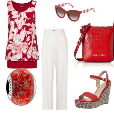 Outfit Rosso di sera...