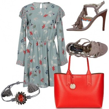 Outfit Il rosso che accende