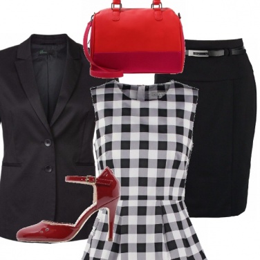 Outfit A scacchi