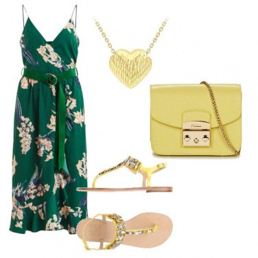 Outfit Infradito chic