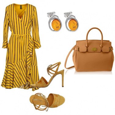Outfit Ocra e giallo