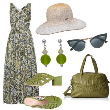 Outfit Tonalità oliva