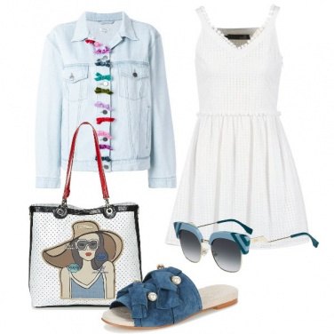 Outfit La ciabattina con perle