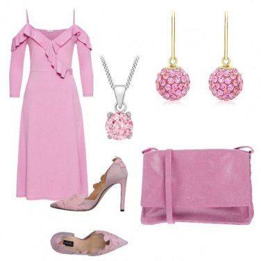 Outfit Rosa glicine bon ton