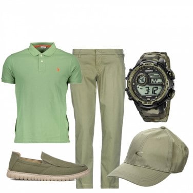 Outfit Pantaloni Verde Uomo: 14 Outfit Uomo | Bantoa